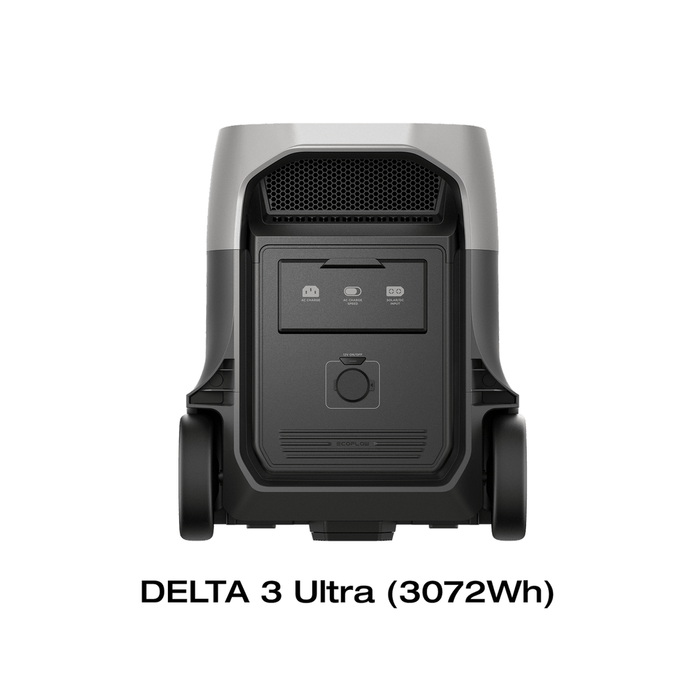 EcoFlow DELTA 3 Ultra Series Portable Power Station - back view