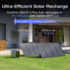 Ultra-Efficient Solar Recharge - Full recharge in 70 minutes with 500W MPPT x2
