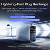 Lightning-Fast Plug Recharge - Full charge in 56 minutes with 1500W AC input