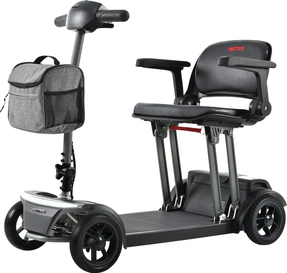 Metro Mobility AIR TRAVELLER 4-Wheel Folding Electric Mobility Scooter