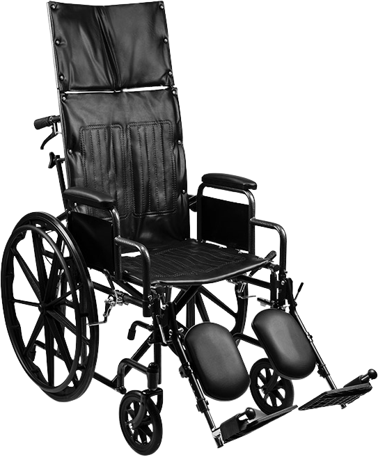 Emerald Supply iCruise Reclining Wheelchair with Elevating Leg Rests New