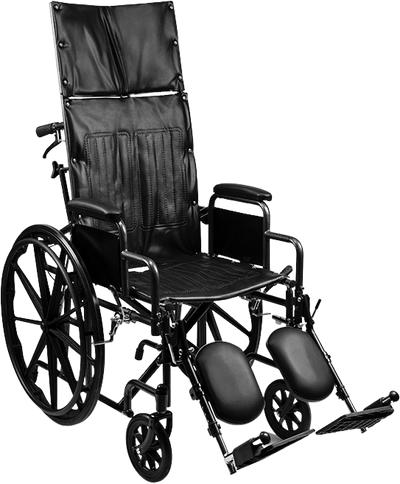 Emerald Supply iCruise Reclining Wheelchair with Elevating Leg Rests New