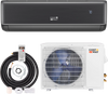GreyVolt Series Energy Star Certified 18000 BTU 21 SEER2 208-230V Mini Split Air Conditioner and Heater Gray