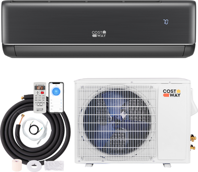 Costway Mini Split AC and Heater 24000 BTU 21 SEER2 Wi-Fi Enabled