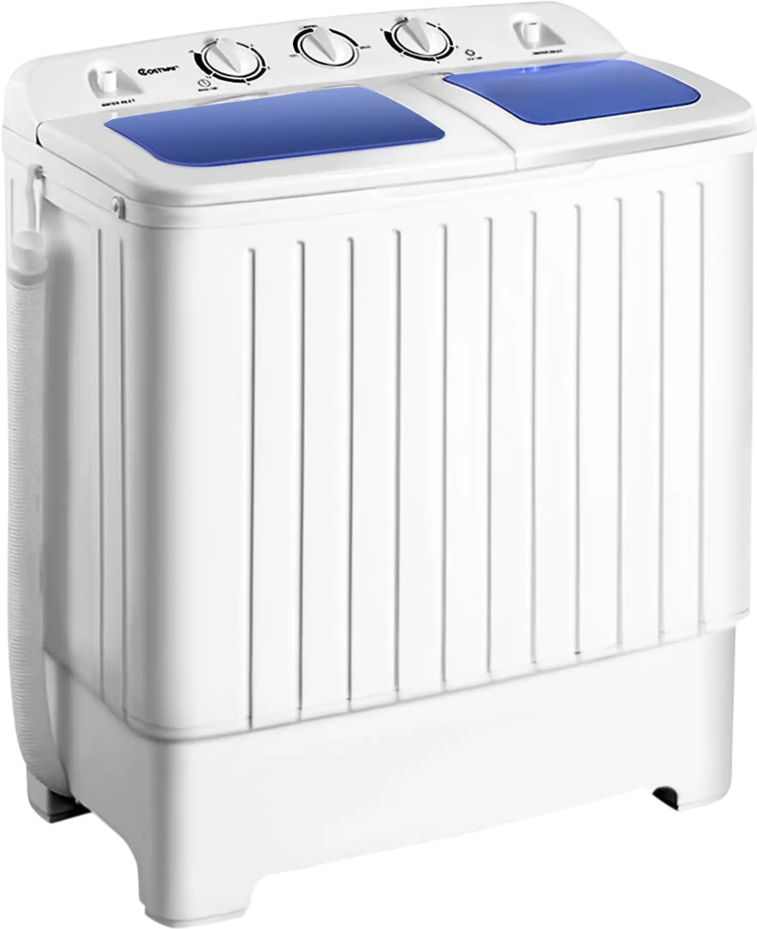 Costway 20 lbs Compact Twin Tub Washing Machine Home Use 17630592 New