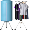 Portable Ventless Laundry Clothes Dryer Folding Drying Machine Heater