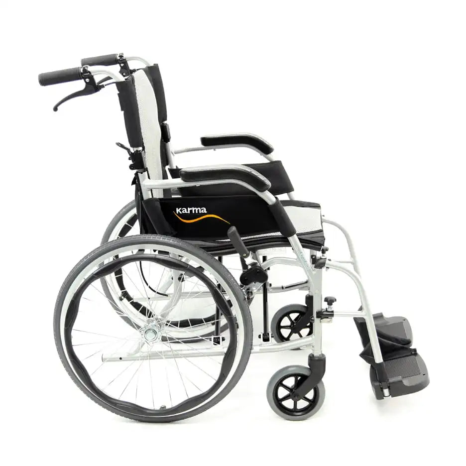 Karman Ergo Flight Wheelchair Ultra Lightweight Ergonomic S-Style Seat New