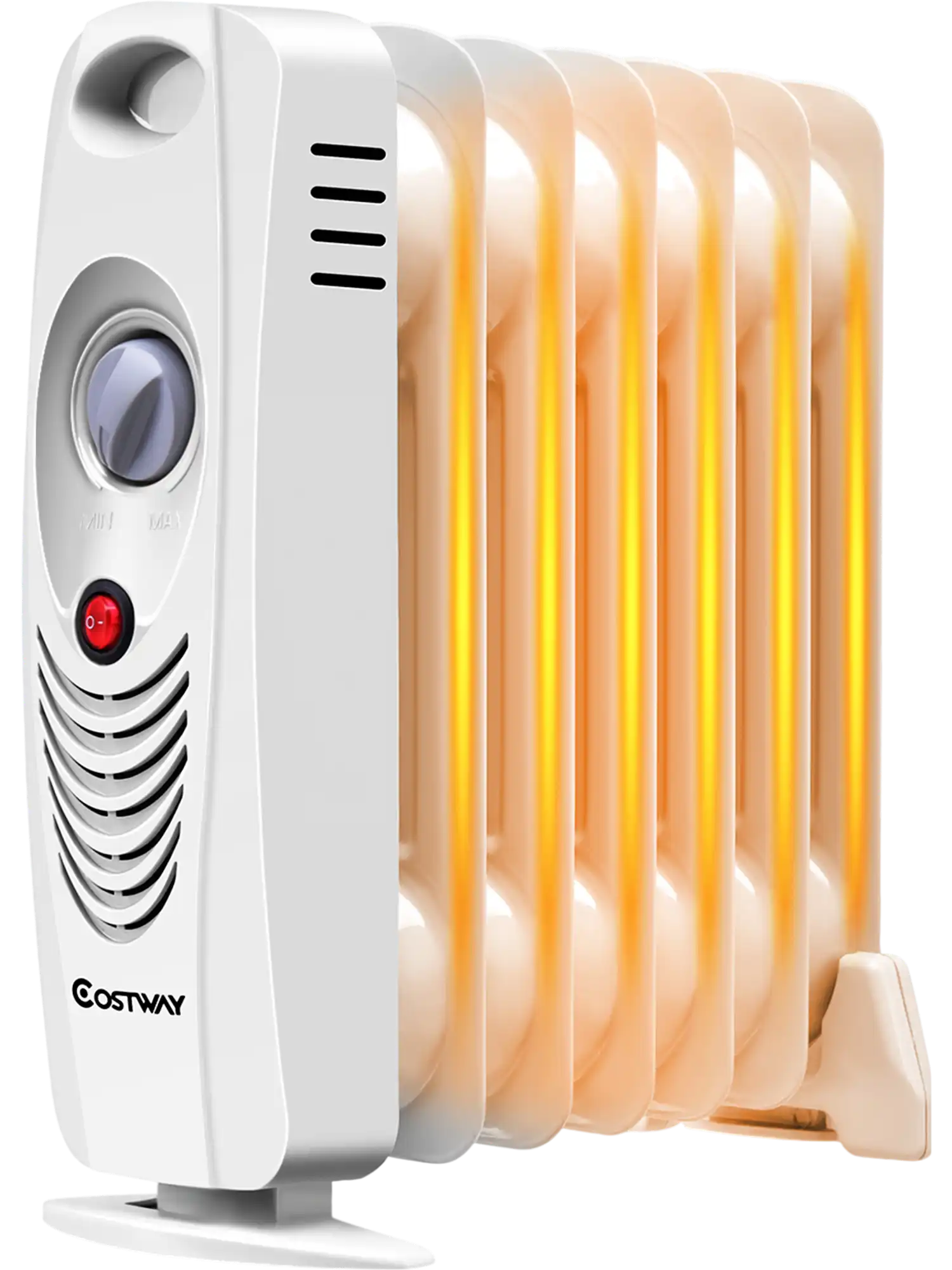 Costway 700W Portable Mini Electric Oil-Filled Radiator Heater 64257910 New
