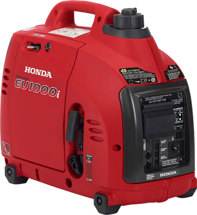 Honda EU1000i Generator 900W/1000W Gas Inverter Low THD CO Detection Manufacturer Reconditioned