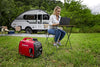 EU2200i camping with trailer