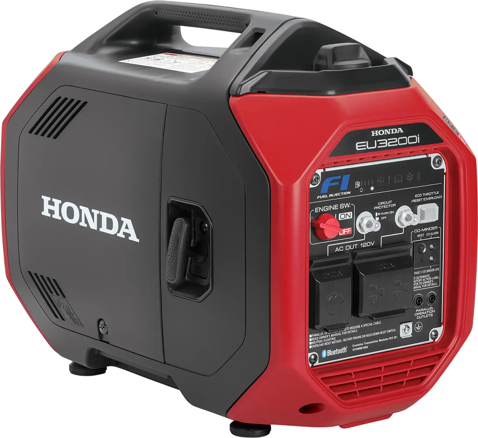 Honda EU3200i Generator 2600W/3200W Gas Inverter 30A Low THD CO Detection Bluetooth Manufacturer Reconditioned