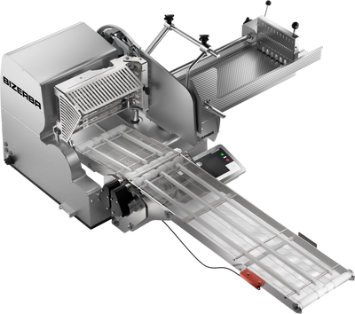 Bizerba Industrial Automatic Slicer with Short Conveyor Portion Scale VSI330FTCW-400-3P New