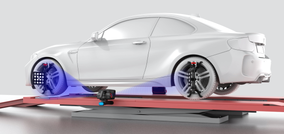 Launch Tech X613 Mobile Wheel Aligner with X431 Throttle V Tablet Full Automotive Software New