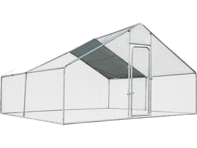 Costway 13' x 13' Walk-in Chicken Coop Waterproof Cover Outdoor Backyard Farm 61592834 New
