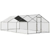 Large Walk in Shade Cage Chicken Coop with Roof Cover-20' - Gallery View 1 of 9