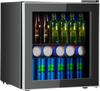 60 Can Beverage Mini  Refrigerator with Glass Door