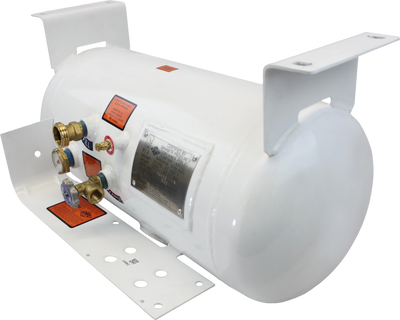 Flame King RV Propane Tank 12.2 Gal. Horizontal ASME 28