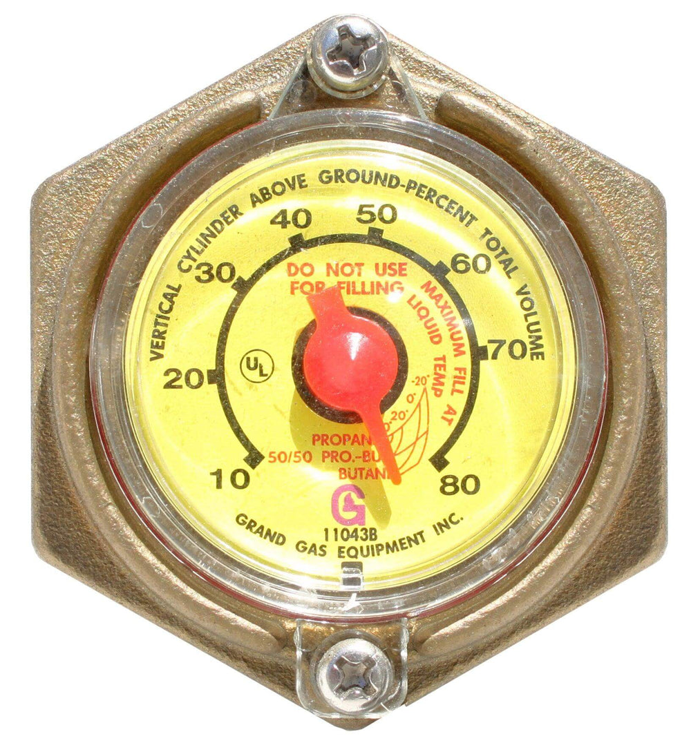 Flame King Propane Cylinder ASME 420 lbs 120 Gal. with Float Gauge and Relief Valve New