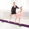 Folding Balance Beam with Solid Wood Base and Anti-slip Bottom-Purple - Gallery View 1 of 10