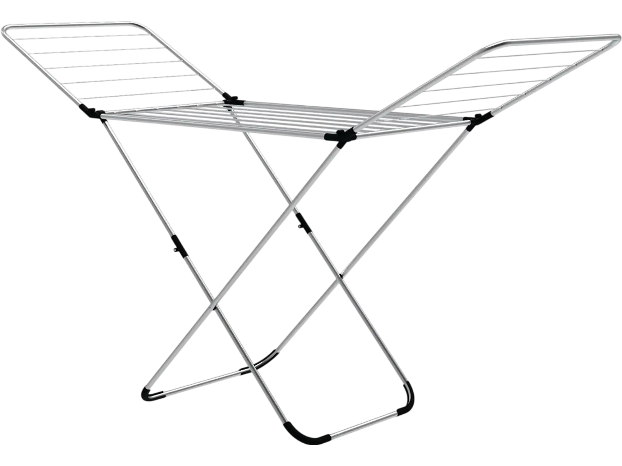 Costway Folding Clothes Drying Rack Adjustable Wings Indoor Outdoor 91543682 New