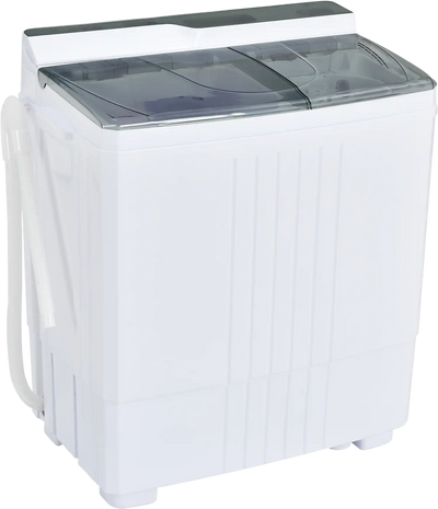Costway Portable Twin Tub Washing Machine Timer Control Drain Pump Apartment 36781904 New