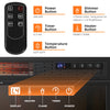 Remote control for the 25 inches recessed electric heater with temperature, timer, and flame settings for easy.