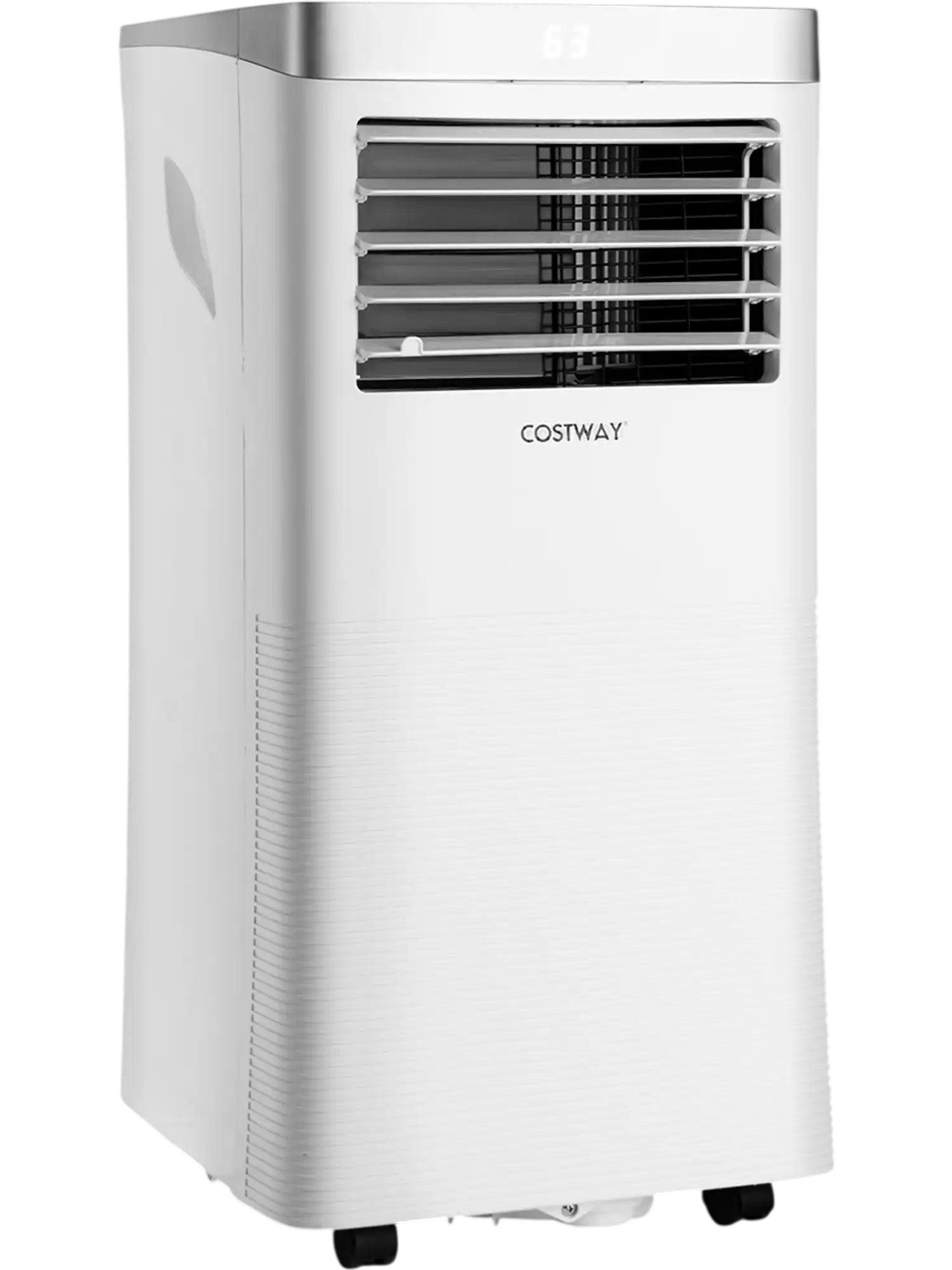 Costway 8000 BTU 3-in-1 Portable Air Conditioner w/ Remote Control & Indicator Light 36102748 New