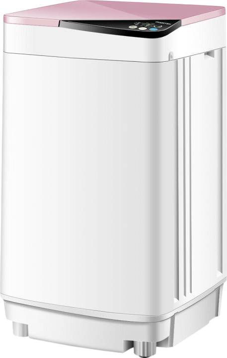 Costway Fully-Automatic Washing Machine with Built-in Barrel Light New