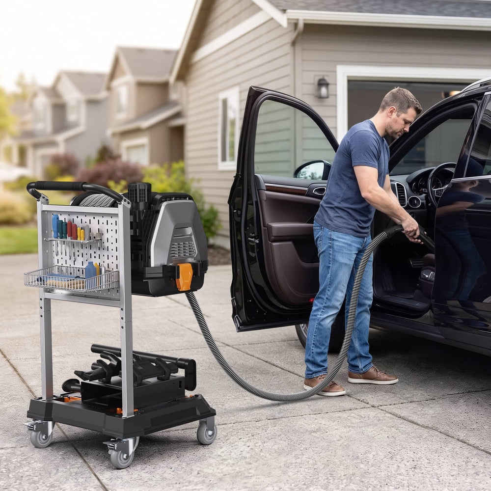 Giraffe Tools Grandstorm Mobile Vacuum Cleaning Kit 30 ft 1200 W New