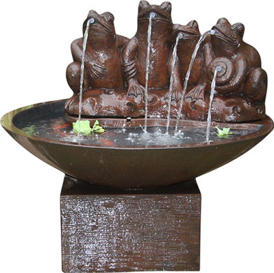 Exaco Frogs in the Pond Decorative Fountain 39