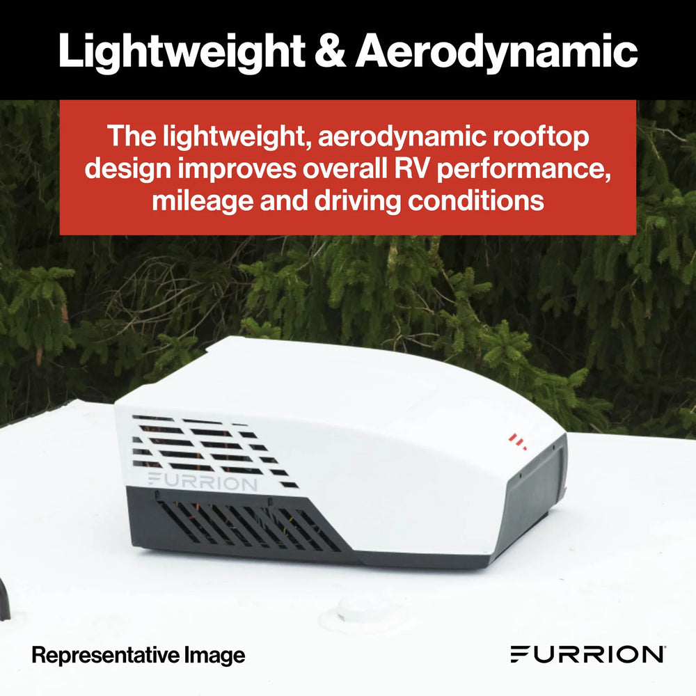 Furrion Chill HE RV Air Conditioner 13,500 BTU Dual Fan Roof Mount R32 New