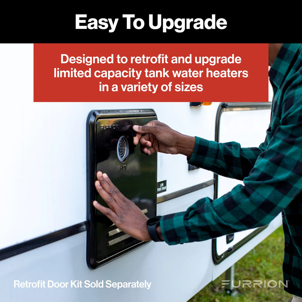 Furrion RV Tankless Water Heater Propane 2.4 GPM with Antifreeze Protection New