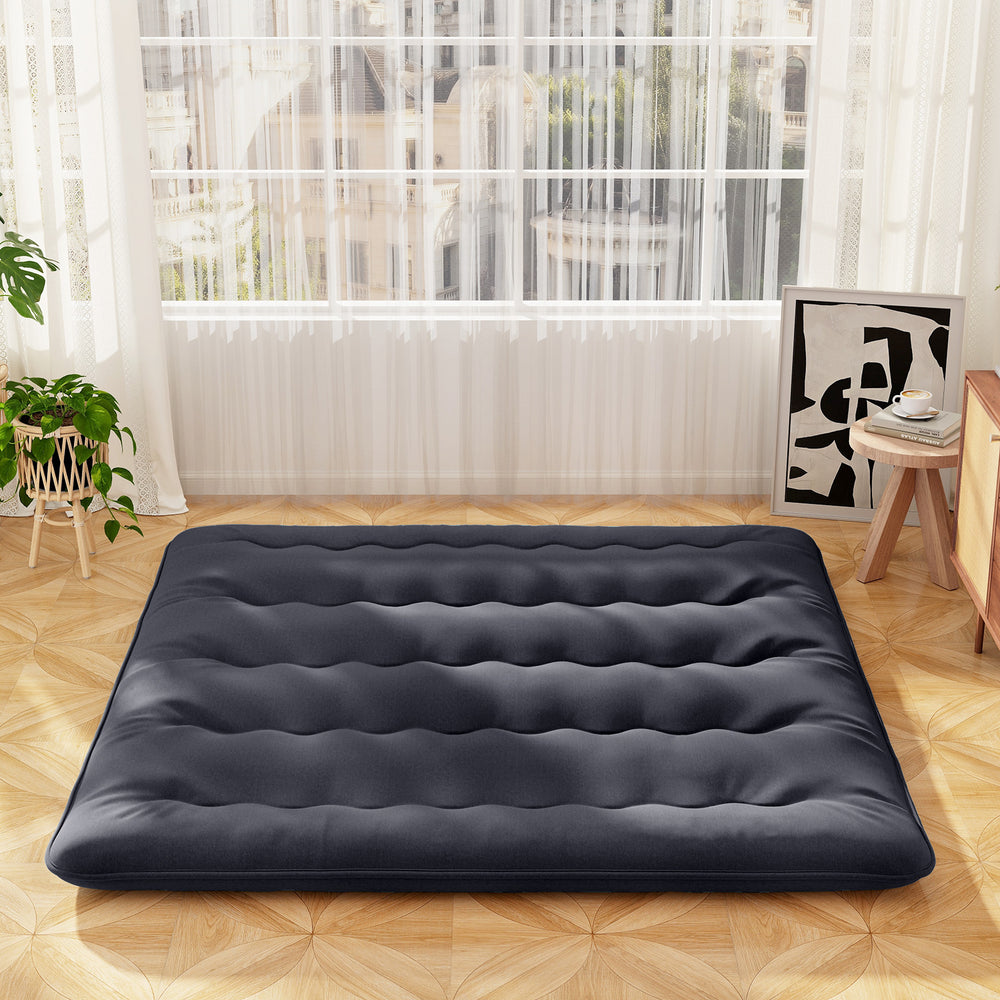 Futon Mattress with Washable Cover and Foldable Mat-King Size - Gallery View 1 of 10