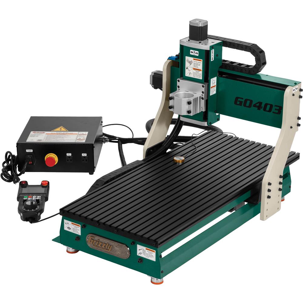 Grizzly G0403 Benchtop CNC Router 15.75" x 36" Table 118 IPM 110V New