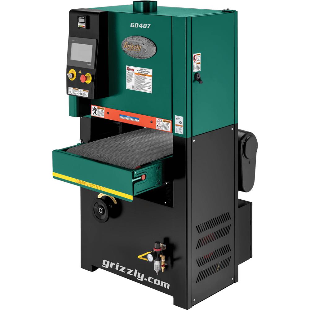 Grizzly G0407 Wide-Belt Sander 18" 5 HP Extreme Series 220V New