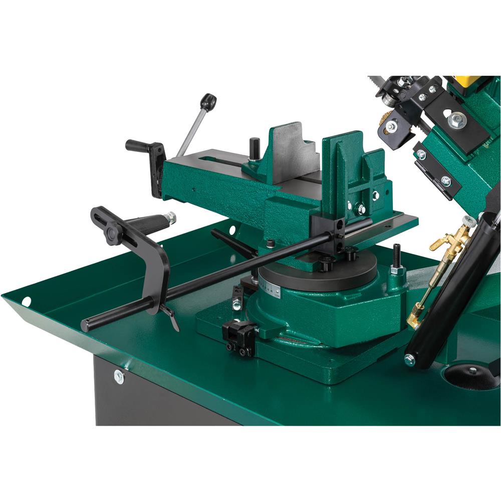 Grizzly G0420 Metal Bandsaw 7" x 12" Horizontal Miter-Cutting New