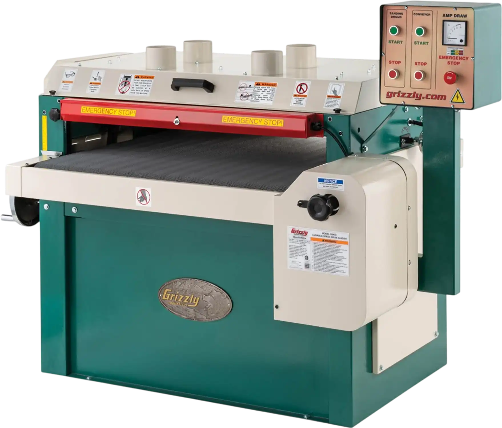 Grizzly G0450 Drum Sander 37