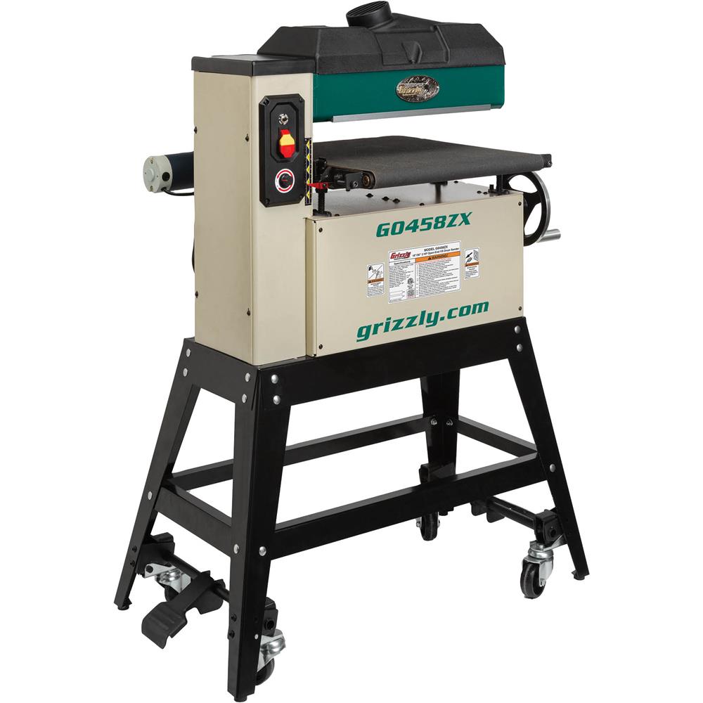 Grizzly G0458ZX Drum Sander 18" 2 HP Open-End Variable Speed New