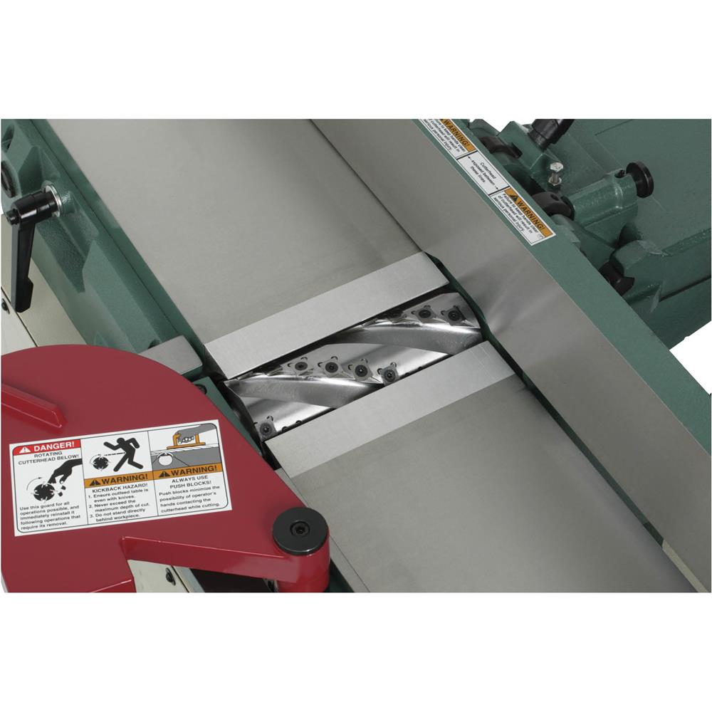 Grizzly G0490X Jointer 8" x 76" with Parallelogram Beds and Spiral Cutterhead New