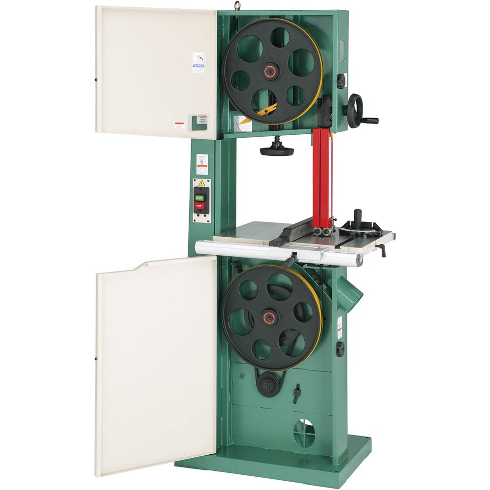 Grizzly G0513X2 Bandsaw 17" 2 HP with Cast-Iron Trunnion New