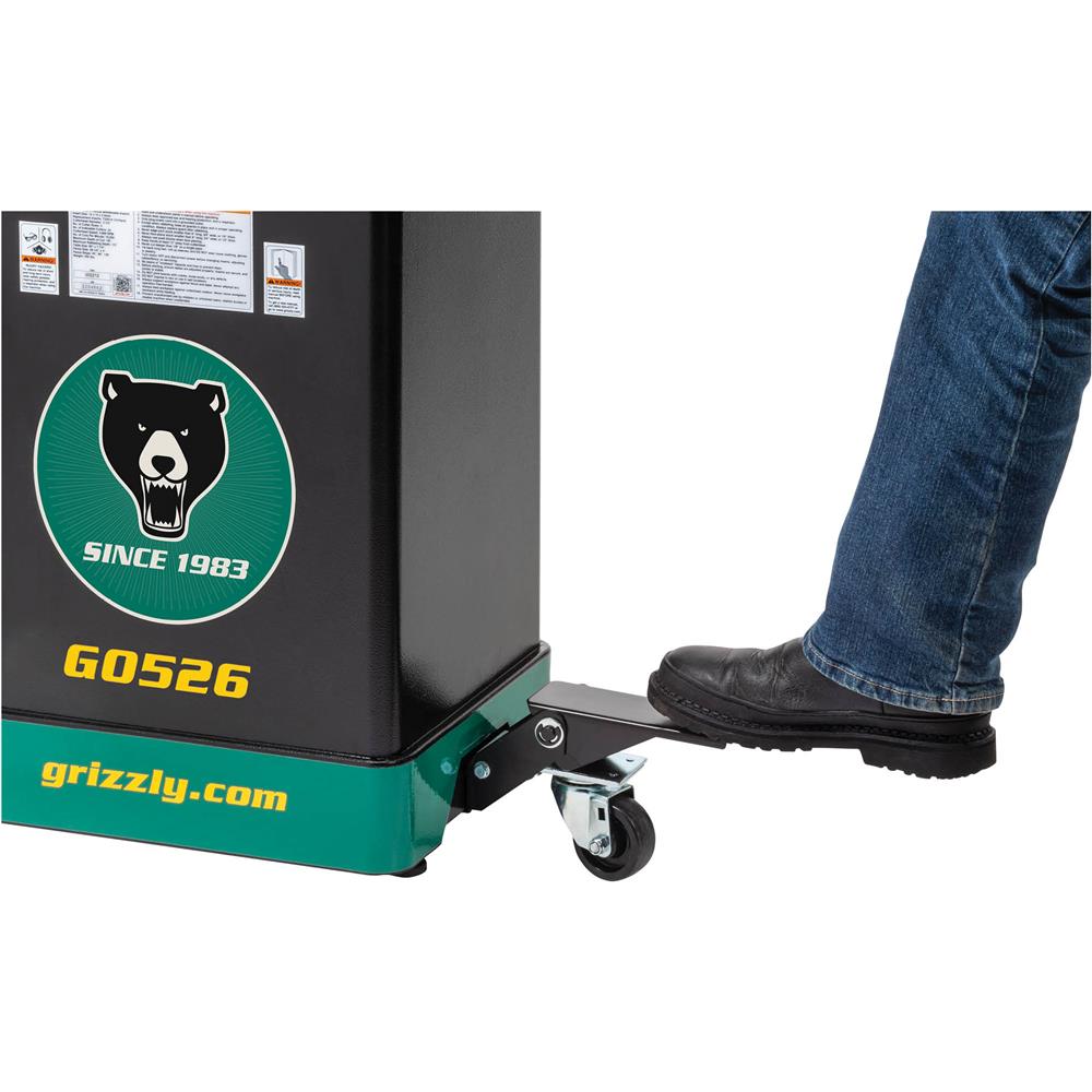 Grizzly G0526 Jointer 6" x 60" 1.5 HP with V-Helical Cutterhead New