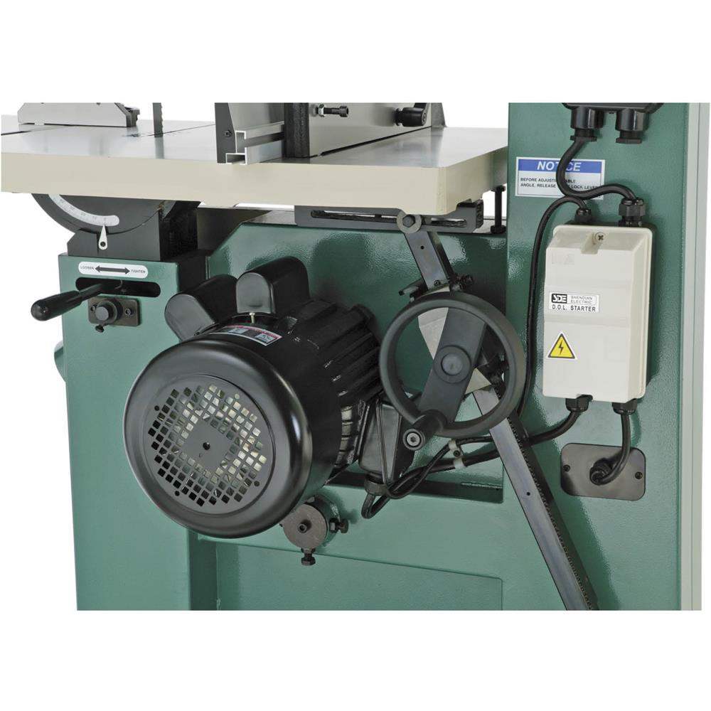 Grizzly G0531B Industrial Bandsaw 21" 5 HP with Brake New