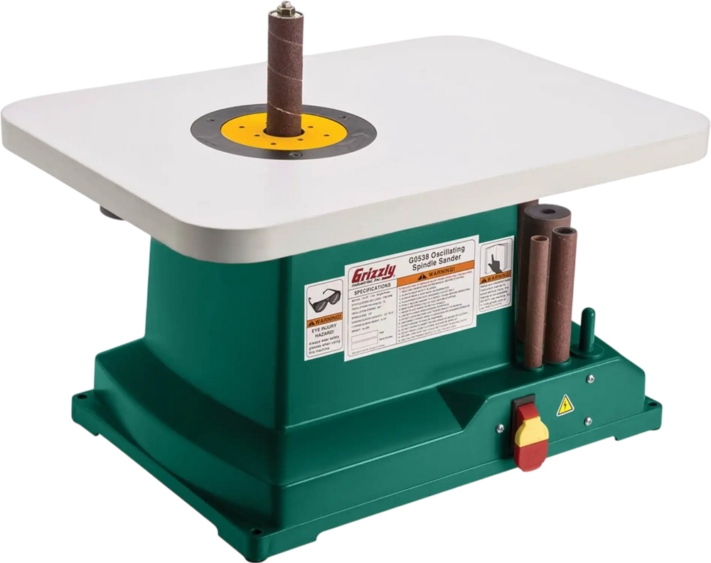 Grizzly G0538 - 1/3 HP Oscillating Spindle Sander