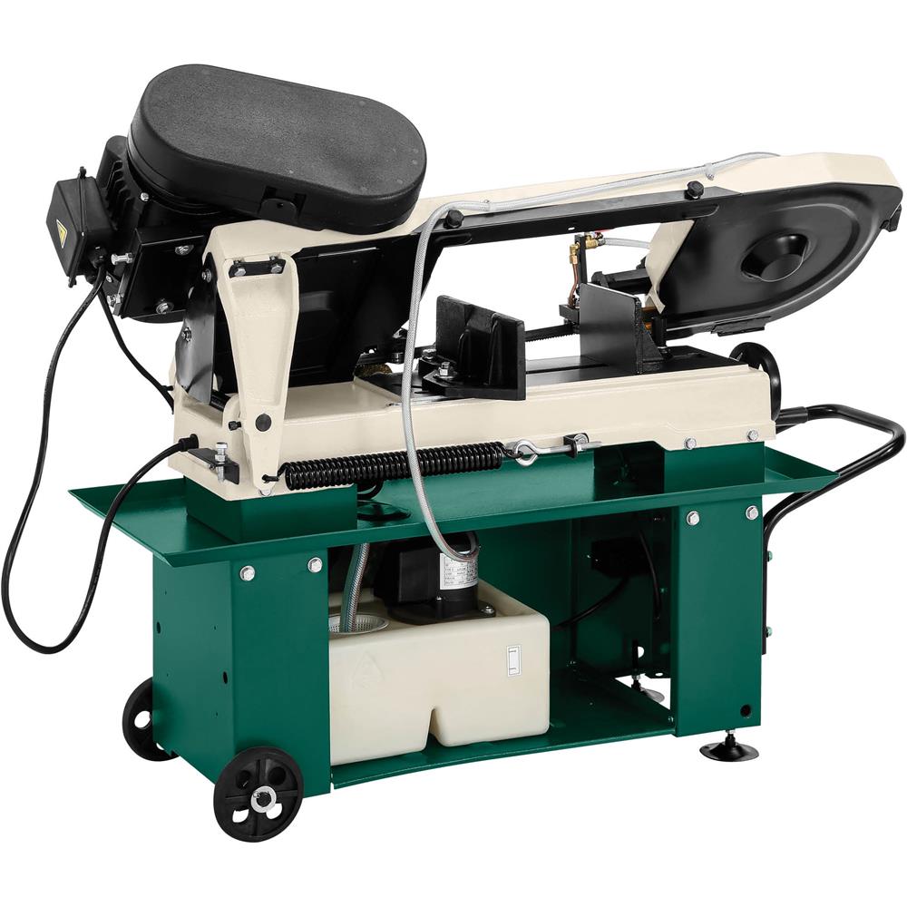 Grizzly G0561 Metal Bandsaw 7" x 12" 1 HP Horizontal with Coolant System New