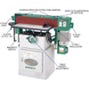 Grizzly G0563 Oscillating Edge Sander 6" x 89" with 4 Spindle Drums New