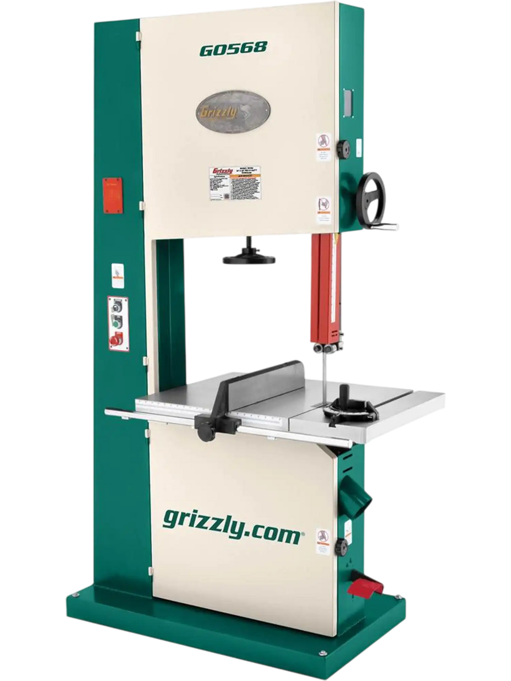 Grizzly G0568 - 24" 5 HP Industrial Bandsaw
