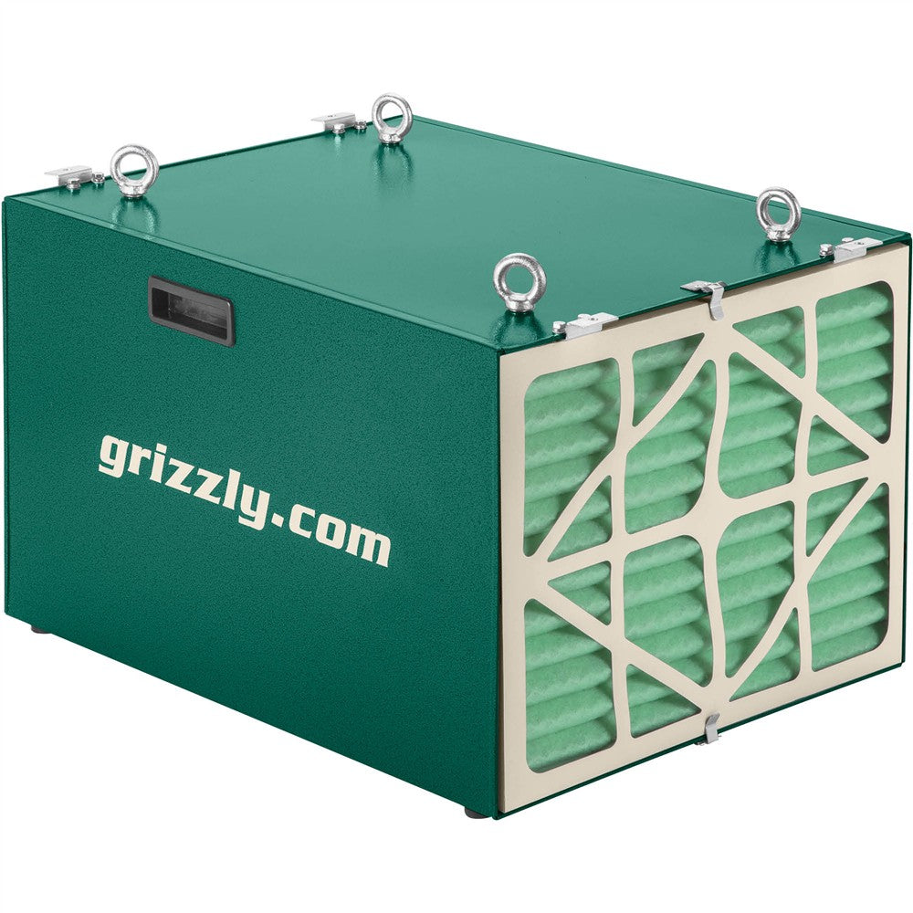 Grizzly G0572 - 3-Speed Hanging Air Filter w/ Auto Timer & Remote