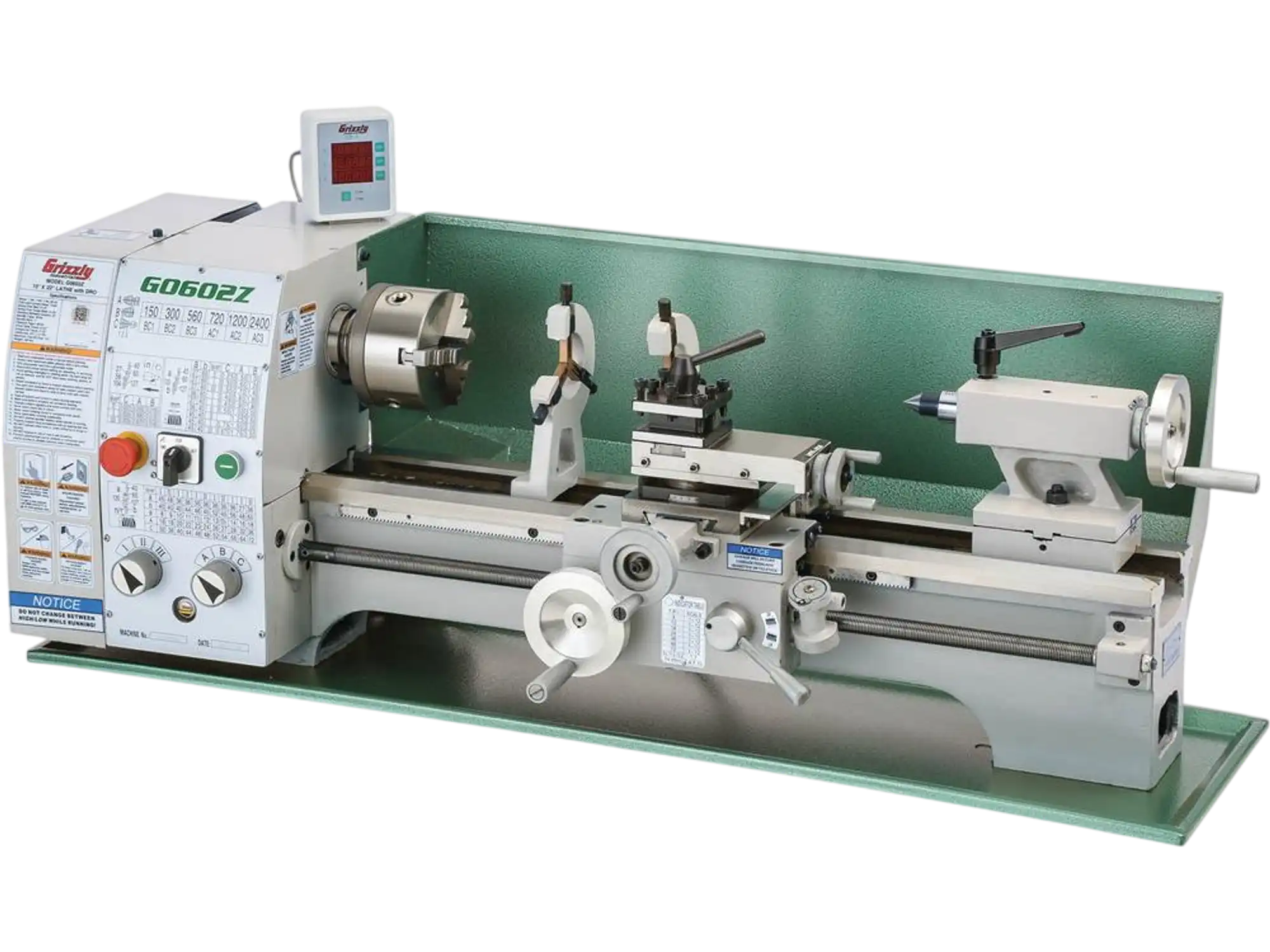 Grizzly G0602Z Benchtop Metal Lathe 10