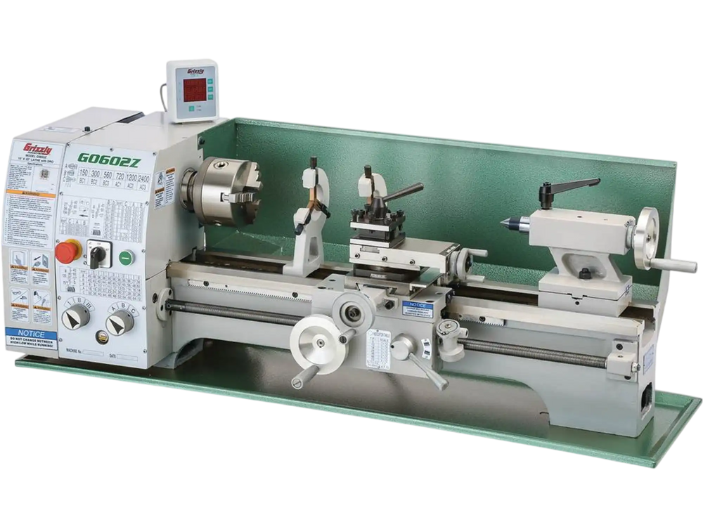 Grizzly G0602Z - 10" x 22" Benchtop Metal Lathe with DRO