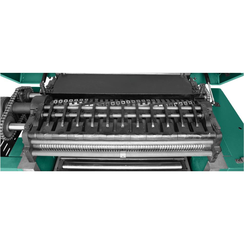 Grizzly G0603X - 25" 15 HP 3-Phase Extreme-Series Planer w/ Helical Cutterhead